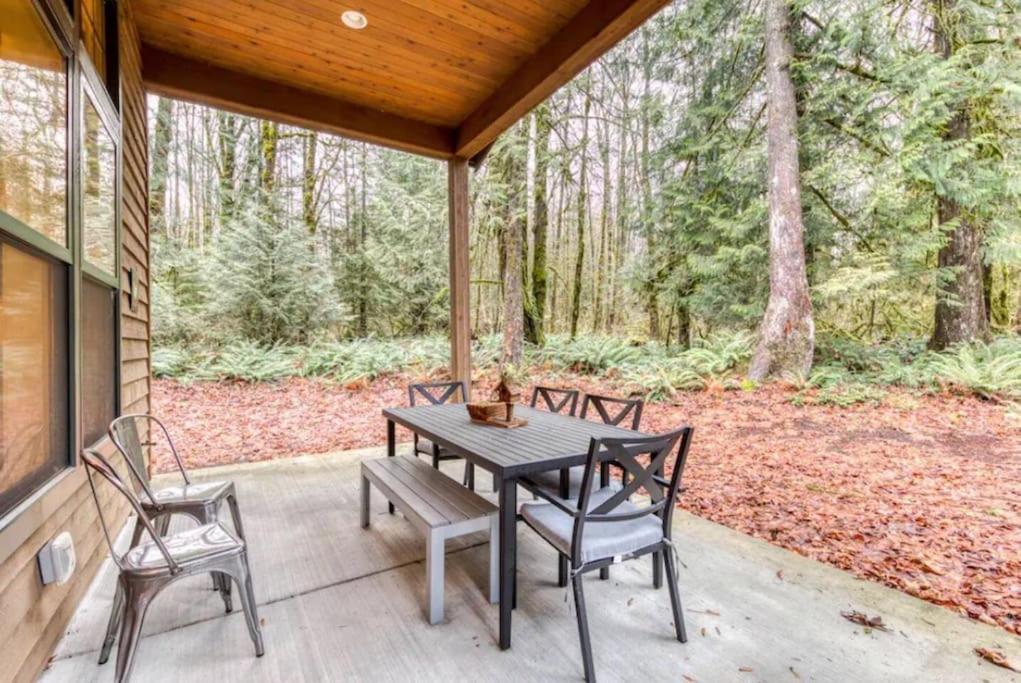 Modern Retreat In Mt Hood Oregon Resort Welches Exteriör bild